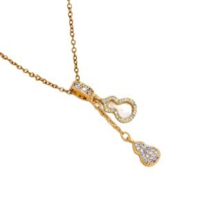 Lucky Gourd Tassel Necklace